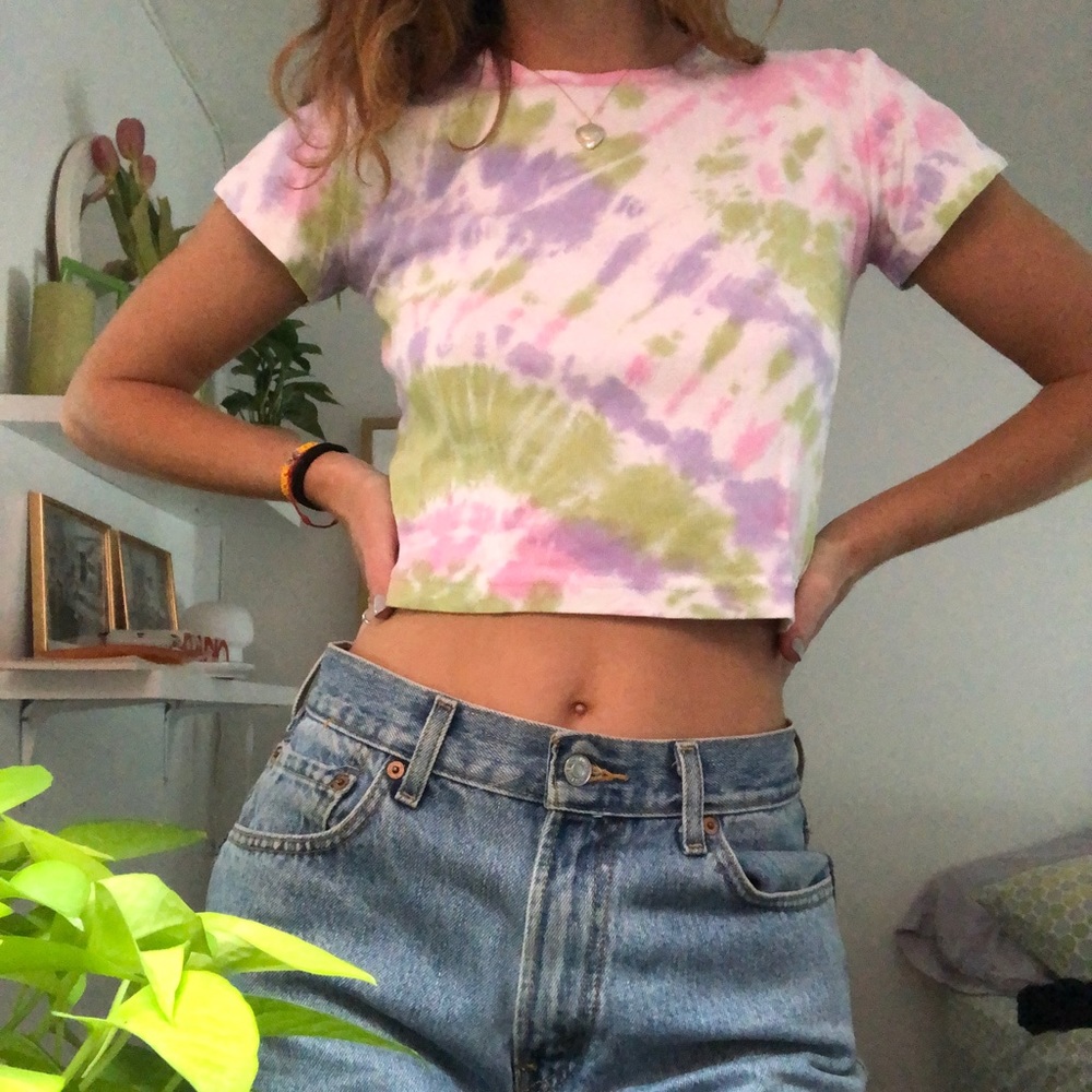 Tie dye baby tee